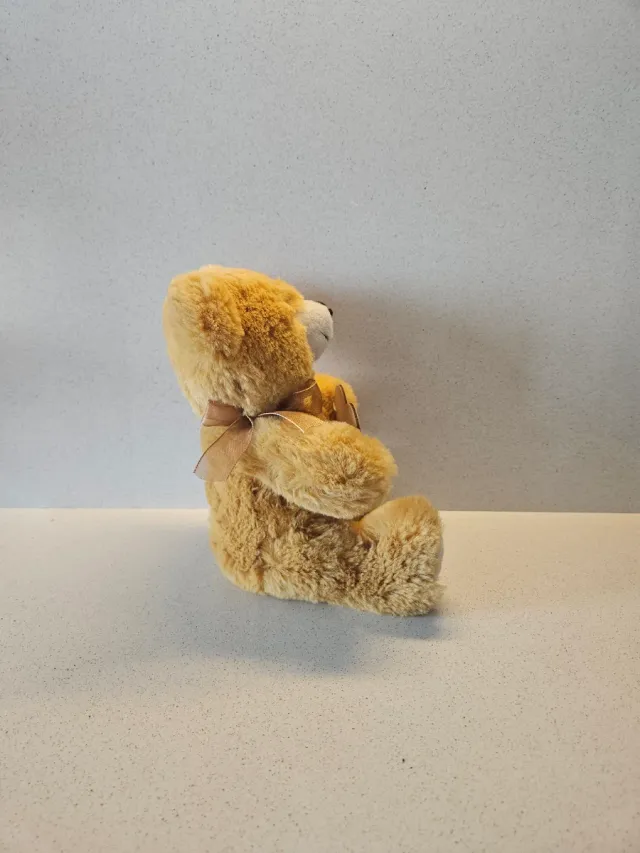 Oso peluche pizarra corazón