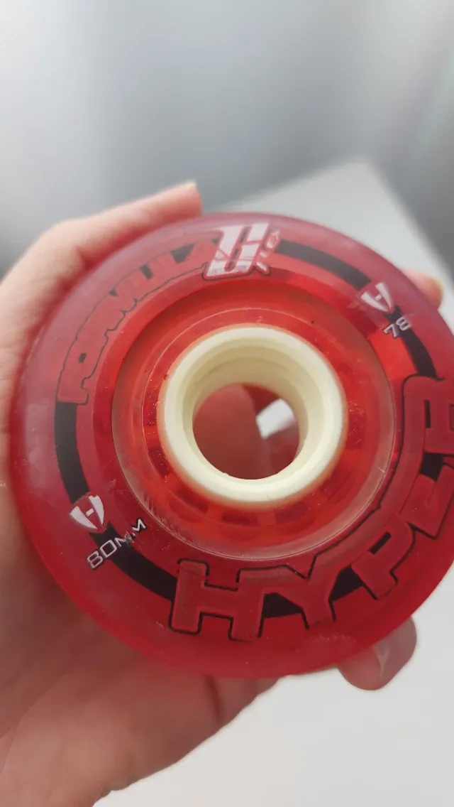 Ruedas Patines Hyper 80mm 78A (6 unidades)