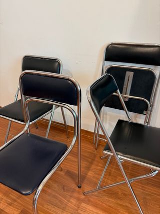 Sedie pieghevoli vintage