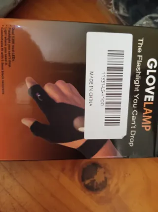 2 Guantes Linterna LED