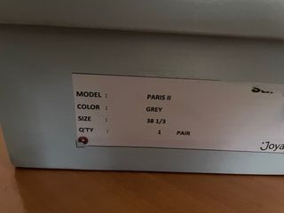 Zapatillas de piel Joya Beige/Marrón