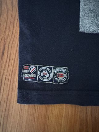 Camiseta Geographical Norway Negra Talla L