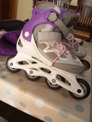 Patines en línea (con accesorios)