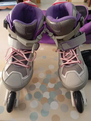 Patines en línea (con accesorios)