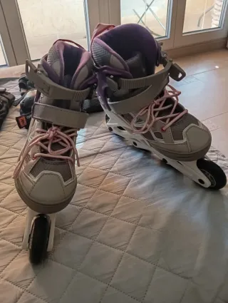 Patines en línea (con accesorios)