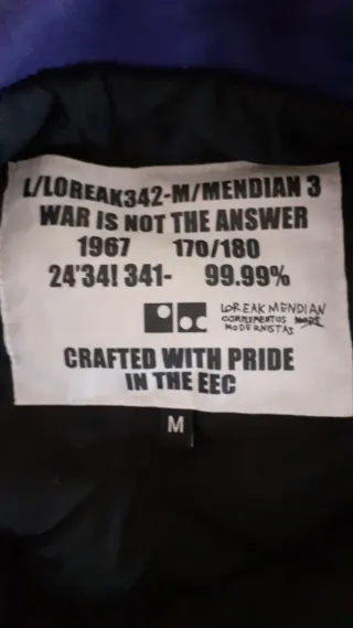 Se vende abrigo de lana