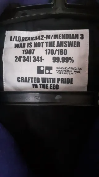 Se vende abrigo de lana