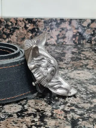 Fibbia Cintura Lupo Gucci Anni '70