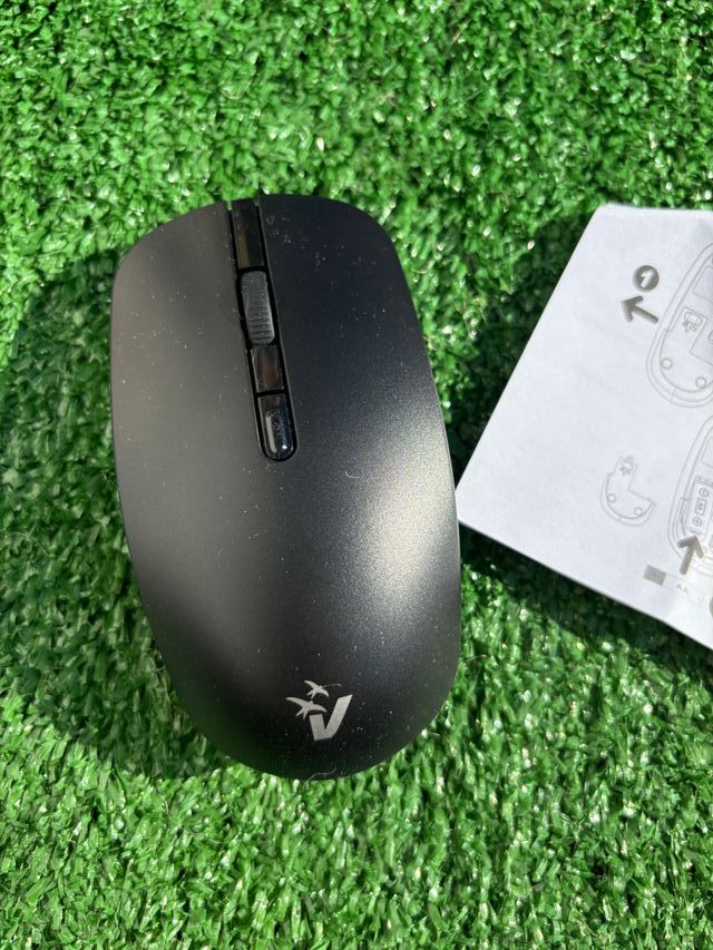 Mouse wireless Vultech MW-10, clic silenzioso, 1600 DPI, tecnologia 2.4GHz