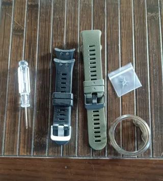 Dos correas Forerunner 45 + protector de esfera