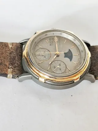 Orologio Bulova Moon Phase Titanio Oro