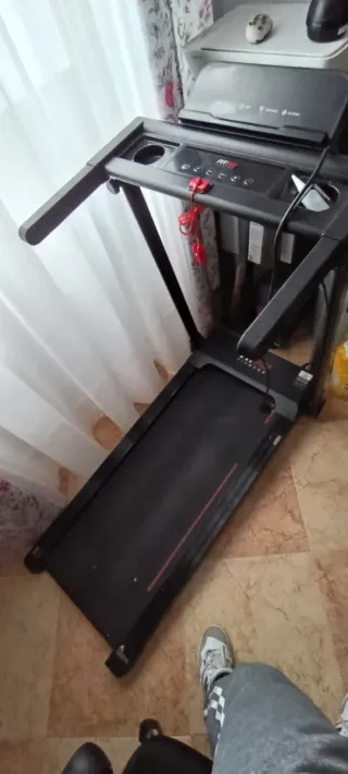 Cinta de correr con Bluetooth.