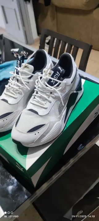 Zapatillas Puma RS-X Hombre Blancas