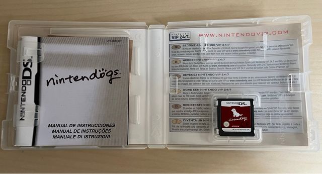 Lote Nintendo DS: Nintendogs + Brain Training
