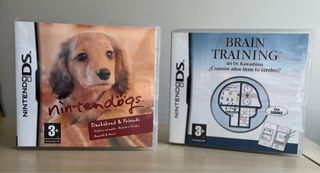 Lote Nintendo DS: Nintendogs + Brain Training