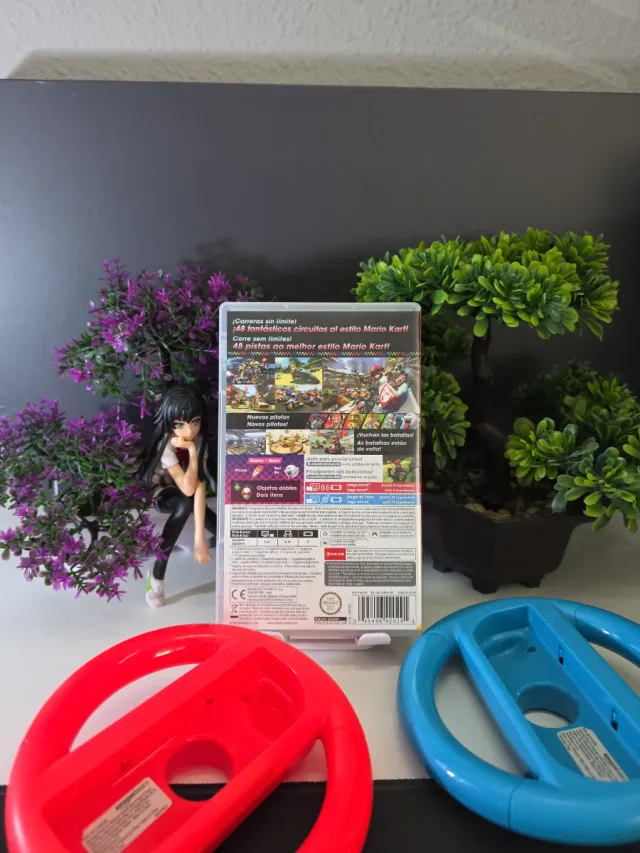 Mario Kart 8 Deluxe + Volantes Switch