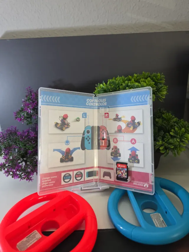 Mario Kart 8 Deluxe + Volantes Switch