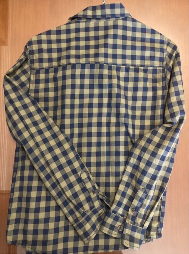 Camisa cuadros Mango 11-12 años