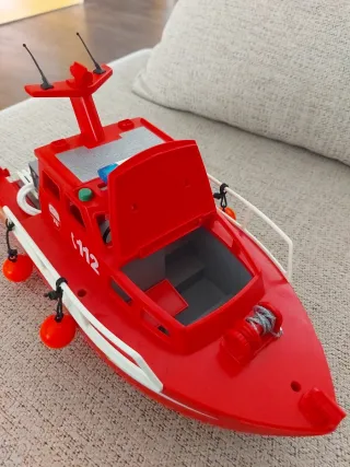 Barco de bomberos Playmobil