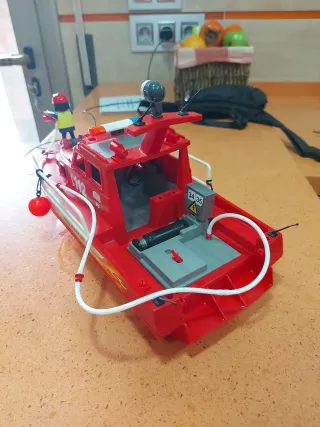 Barco de bomberos Playmobil