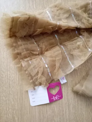 Pañuelo Lola Casademunt Beige