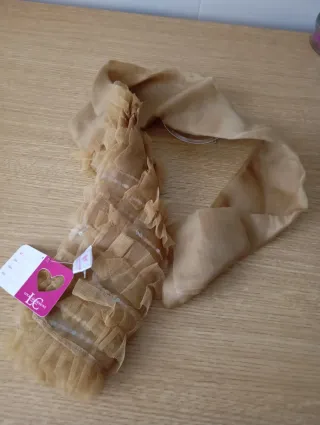 Pañuelo Lola Casademunt Beige