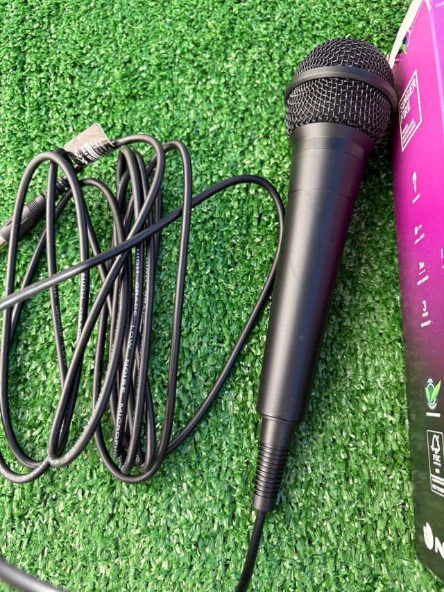 Microfono con cavo NGS Singer Fire, 3m, jack 6.3mm