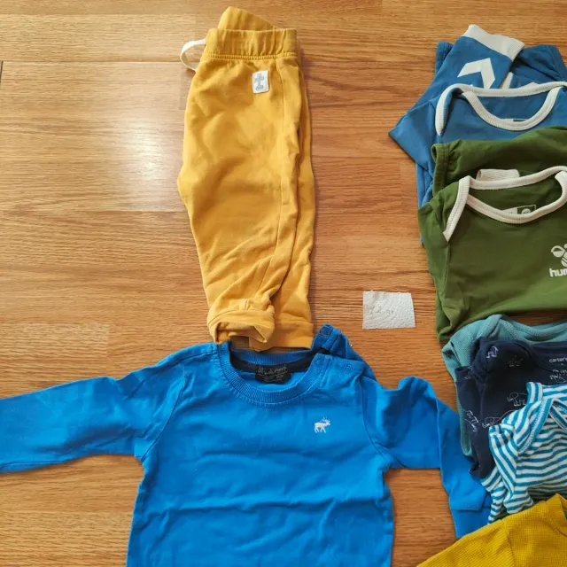 Lotto abbigliamento bimbo,3-12mesi