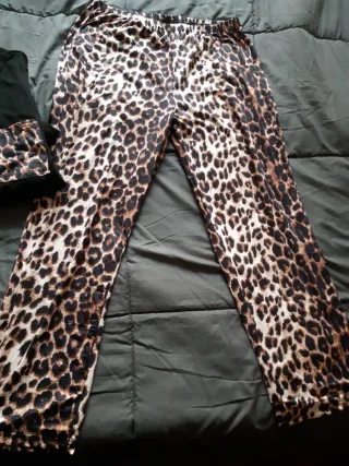 Pijama Mujer Talla XL Animal Print