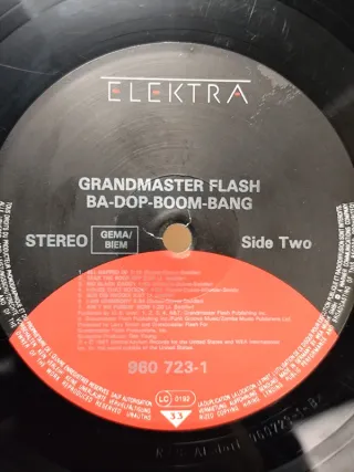 Vinilo Grandmaster Flash - Ba-Dop-Boom-Bang LP