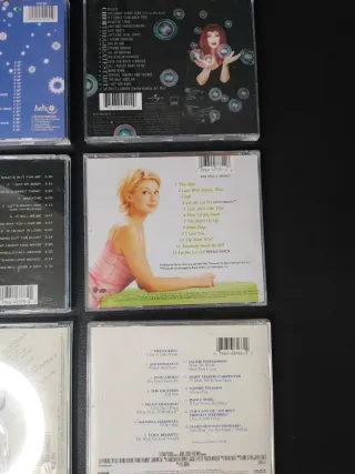 10 CDs Varios Artistas: Navidad, Cher, Faith Hill,
