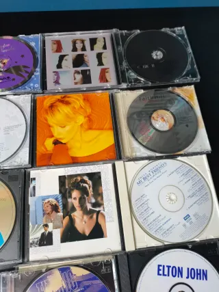 10 CDs Varios Artistas: Navidad, Cher, Faith Hill,