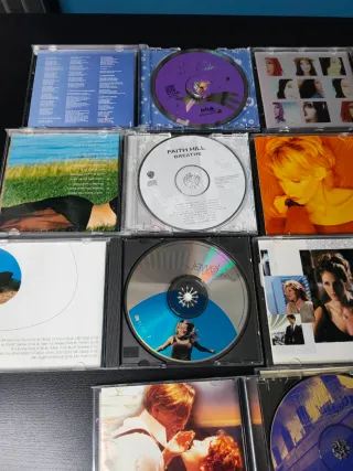 10 CDs Varios Artistas: Navidad, Cher, Faith Hill,