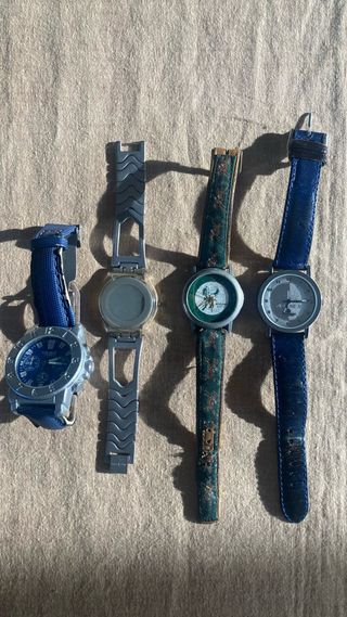 Set 4 orologi da polso da restaurare