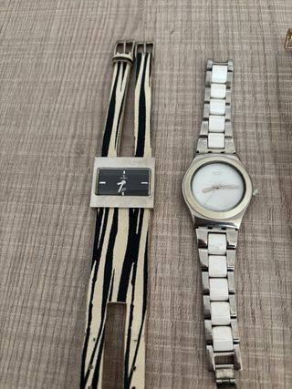 Lote relojes Viceroy, Swatch, Seiko, Breil y Duwar