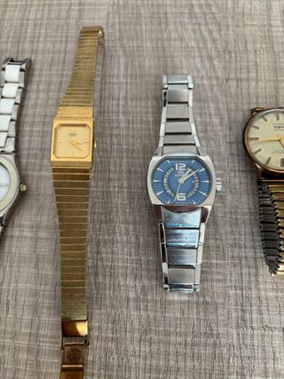Lote relojes Viceroy, Swatch, Seiko, Breil y Duwar