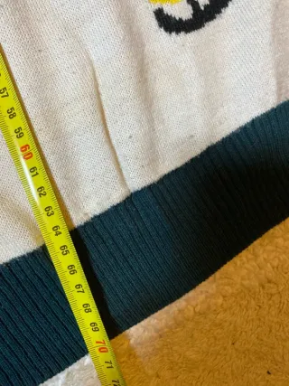 Jersey Navideño Pingüino Patinador Talla M