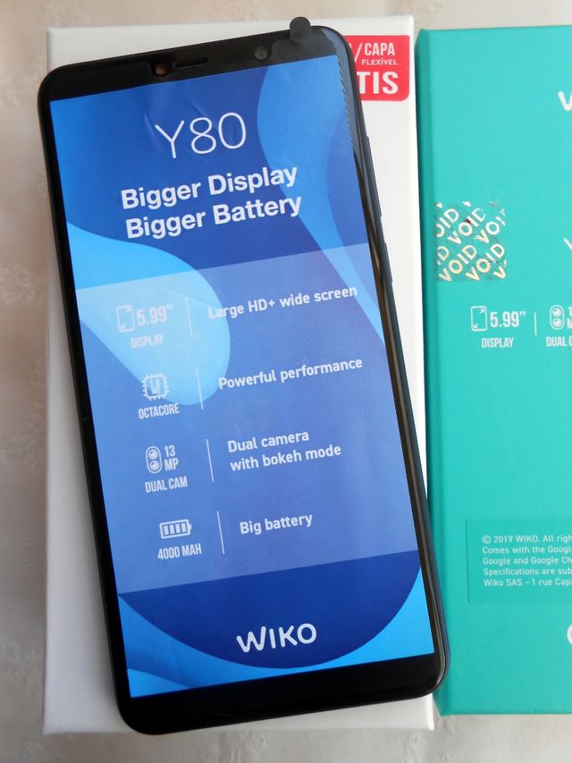 Wiko Y80 Nero