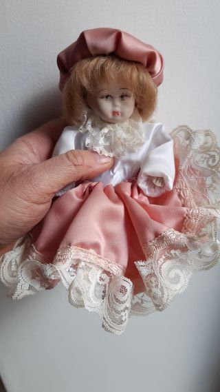 3 Bambole Porcellana Vintage Da Collezione