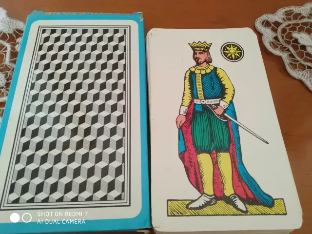 Carte Napoletane Giganti Plastificate Rare