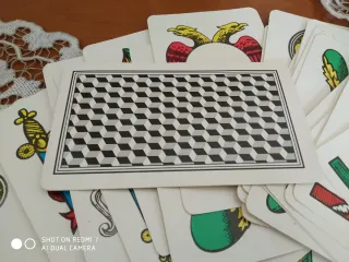 Carte Napoletane Giganti Plastificate Rare