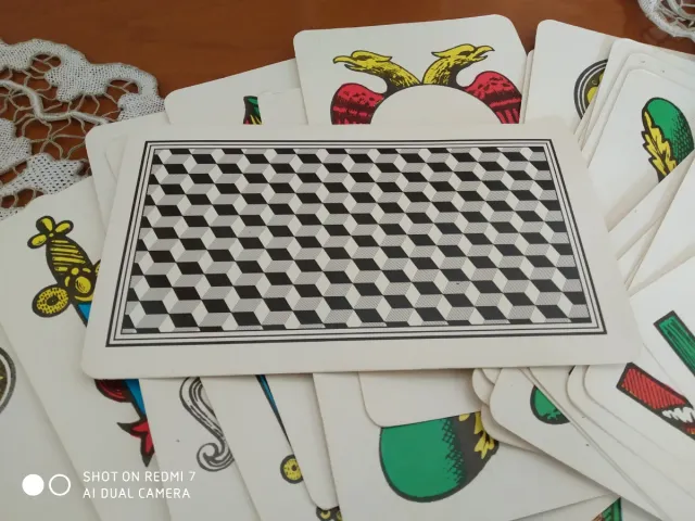 Carte Napoletane Giganti Plastificate Rare