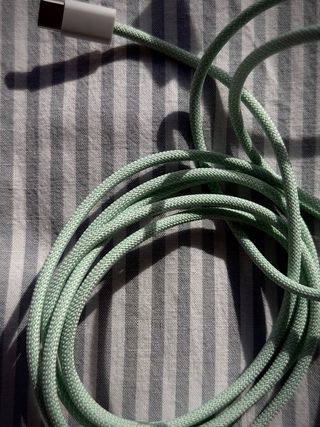 Cable USB-type-C Verde (iPhone fast charge)