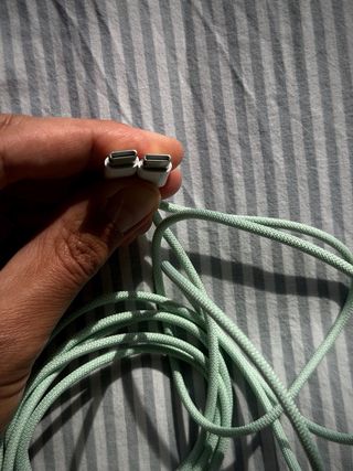 Cable USB-type-C Verde (iPhone fast charge)