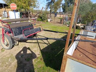 Carro de trabajo para caballos