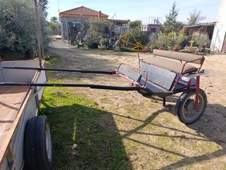 Carro de trabajo para caballos