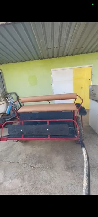 Carro de trabajo para caballos