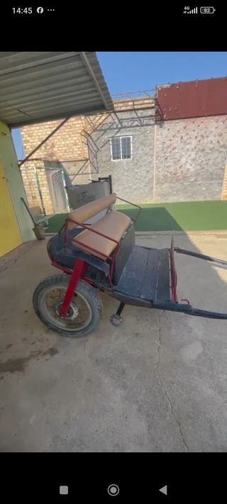 Carro de trabajo para caballos