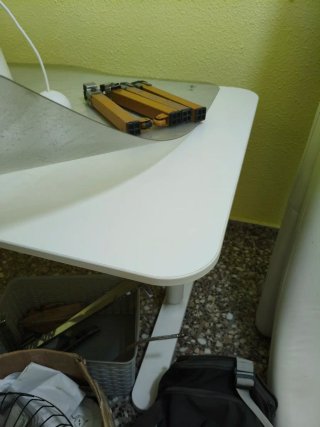 Mesa escritorio BEKANT blanca