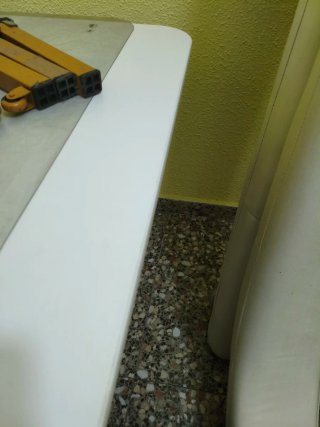 Mesa escritorio BEKANT blanca